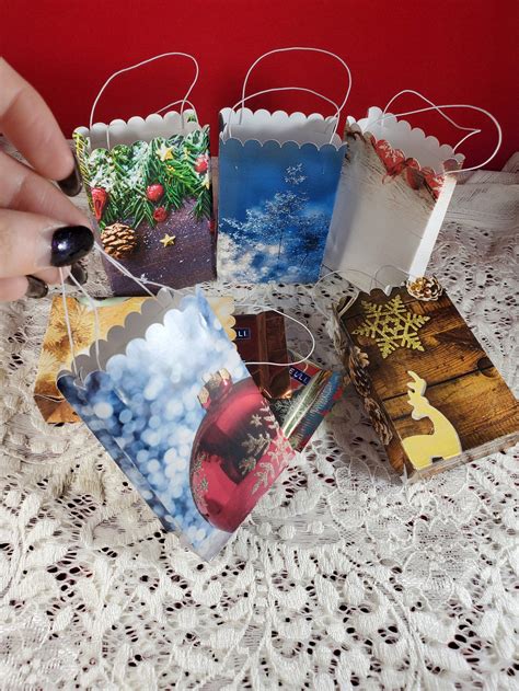 mini christmas treat bags